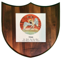 Swan Song (1974) <br>Radio Station Plaque, WKQQ (USA)