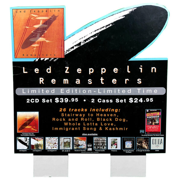 Remasters <br>Display, Bin Header (Australia)