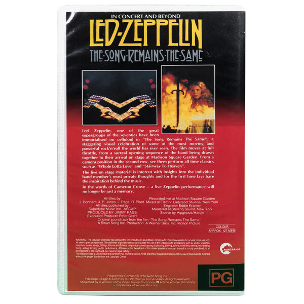 TSRTS (1990) <br>VHS (Australia) - Image 2
