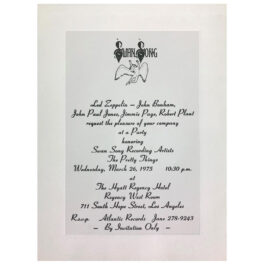 Swan Song (1975) <br>Invitation (USA)