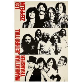 Poster (1977) <br>WEA, Promo, Red (USA)
