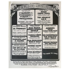 Concert Advertisement <br>1977.07.23 <br>Oakland, CA (Handbill)