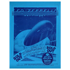 Concert Advertisement <br>1977.07.23 <br>Oakland, CA <br>(Poster)
