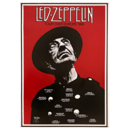Concert Advertisement <br>1980 <br>Tour Over Europe (Poster)
