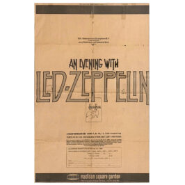 Concert Advertisement <br>1977.06 <br>New York, NY (Ad)