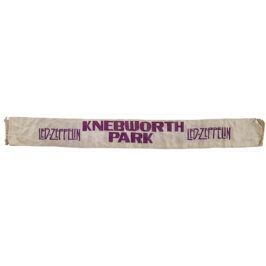 Concert Clothing <br>1979.08.04 <br>Knebworth, Scarf (White)