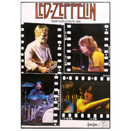Concert Advertisement <br>1980 <br>Tour Over Europe (Poster)