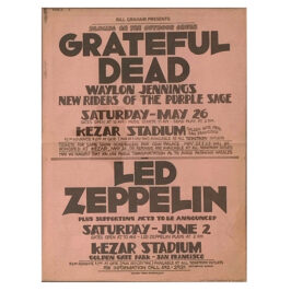 Concert Advertisement <br>1973.06.02 <br>San Francisco, CA (Ad)