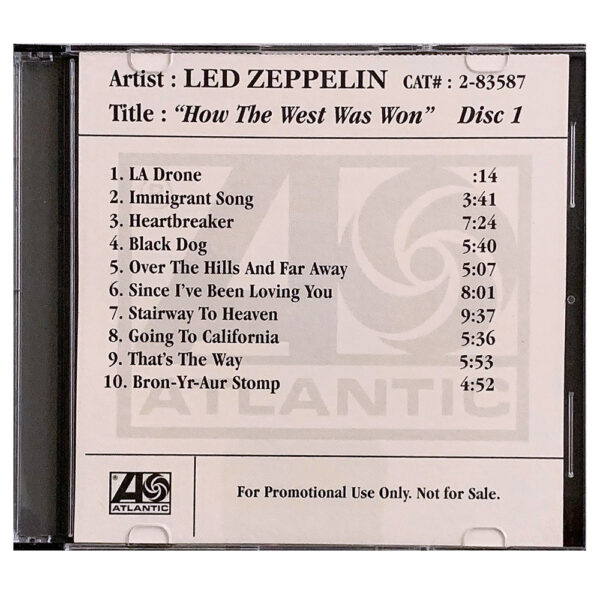 HTWWW <br>CD, Promo (USA)