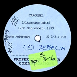 LP <br>In Through the Out Door <br>South Africa, 1-Song (N/A) Acetate