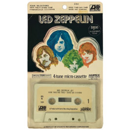 Led Zeppelin (1969) <br>Cassette, White, 4-song (USA)