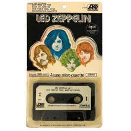 Led Zeppelin (1969) <br>Cassette, Black, 4-song (USA)