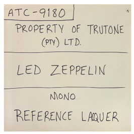 LP <br>Led Zeppelin <br>South Africa (ATC-9180) Acetate