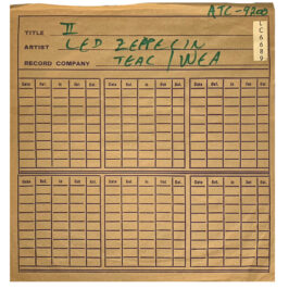 LP <br>Led Zeppelin II <br>South Africa, Acetate (ATC-9200)