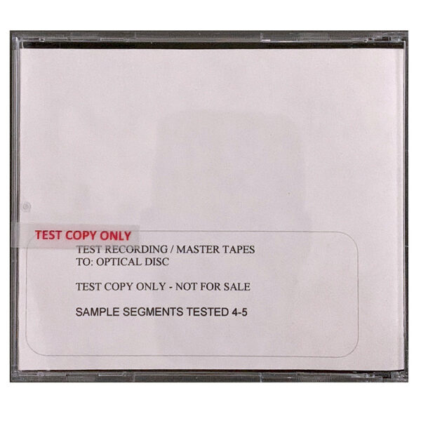 Remasters <br>CD, Test Acetate (USA) - Image 6
