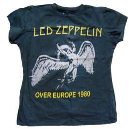 Concert Clothing <br>1980 <br>Over Europe Tour, T-Shirt (Women)