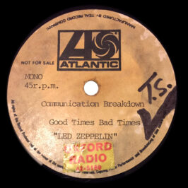 LP <br>Led Zeppelin <br>South Africa, 2-song (N/A) Acetate