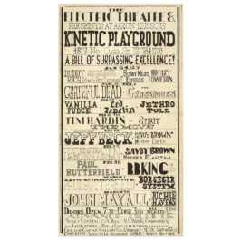 Concert Advertisement <br>1969.02.07 <br>Chicago, IL (Poster)