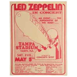 Concert Advertisement <br>1973.05.05 <br>Tampa, FL (Handbill)