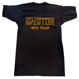 Concert Clothing <br>1973 <br>Showco, T-Shirt (Black)