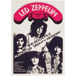 Concert Advertisement <br>1969.08.18 <br>Toronto, CA (Poster)