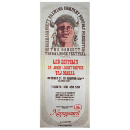 Concert Advertisement <br>1969.10.31 <br>Springfield, MA (Poster)