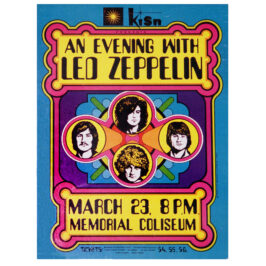Concert Advertisement <br>1970.03.23 <br>Portland, OR (Poster)
