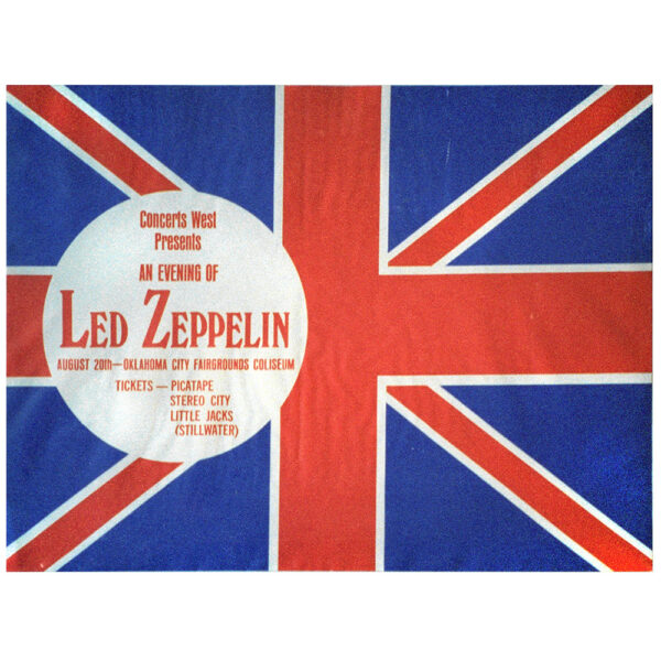 Concert Advertisement <br>1970.08.20 <br>Oklahoma City, OK (Handbill)