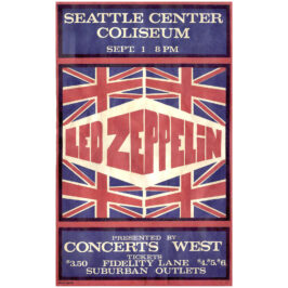 Concert Advertisement <br>1970.09.01 <br>Seattle, WA (Poster)