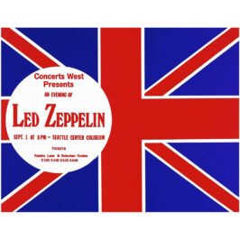 Concert Advertisement <br>1970.09.01 <br>Seattle, WA (Handbill)