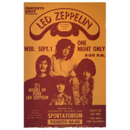 Concert Advertisement <br>1971.09.01 <br>Hollywood, FL (Handbill)