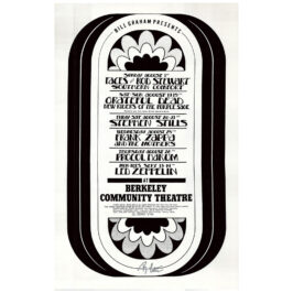 Concert Advertisement <br>1971.09.13 <br>Berkeley, CA (Poster)