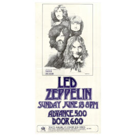 Concert Advertisement <br>1972.06.18 <br>Vancouver, Canada (Poster)