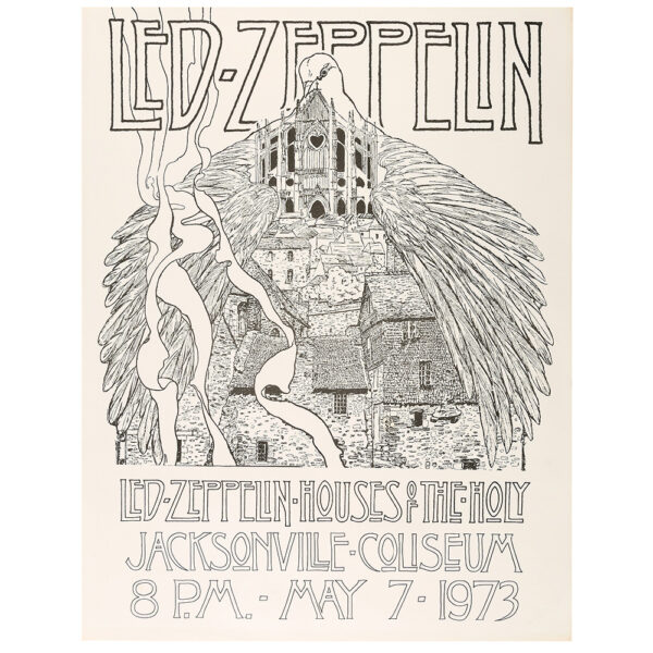 Concert Advertisement <br>1973.05.07 <br>Jacksonville, FL (Poster)
