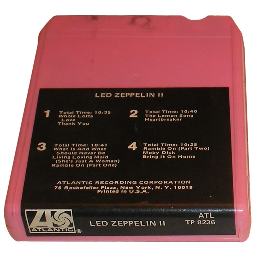 8-Track <br>Led Zeppelin II <br>USA (TP 8236) #4 - Image 3