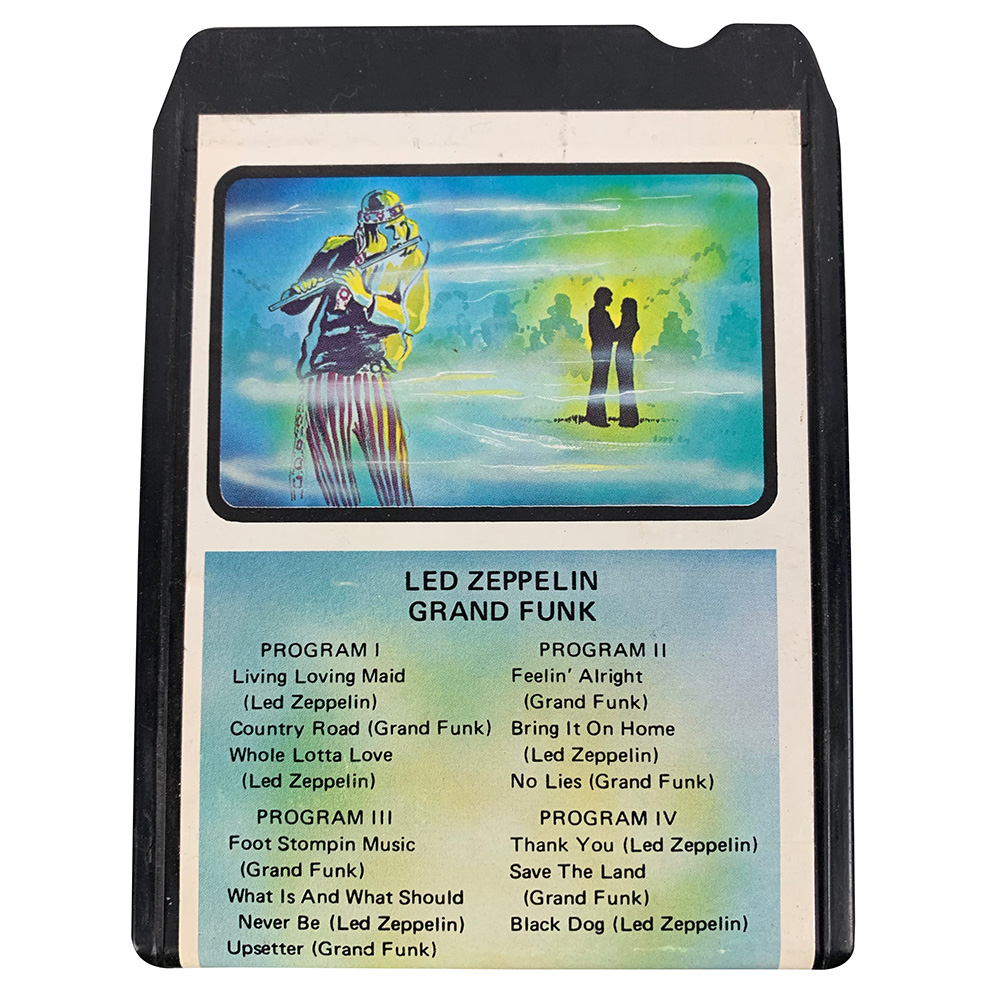 8-Track <br>Compilation <br>Led Zeppelin/Grand Funk Railroad