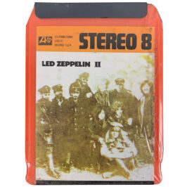 8-Track <br>Led Zeppelin II <br>Italy (AT 8 8236)