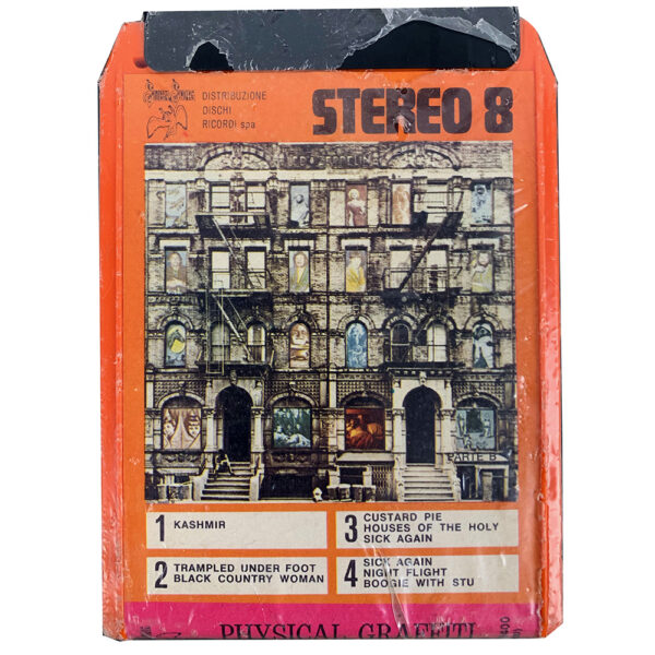 8-Track <br>Physical Graffiti <br>Italy (SSK 889400)