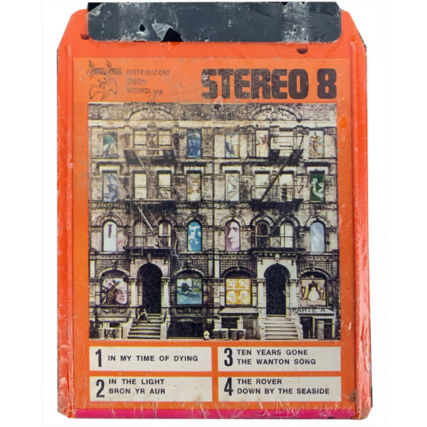 8-Track <br>Physical Graffiti <br>Italy (SSK 889400) - Image 2