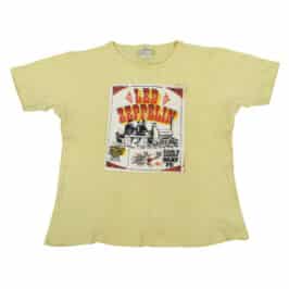 Concert Clothing <br>1975.05 <br>Earls Court, T-Shirt (Yellow)