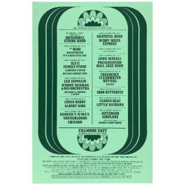 Concert Advertisement <br>1969.05.30 <br>New York, NY (Mailer)