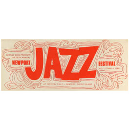 Concert Advertisement <br>1969.07.06 <br>Newport, RI (Mailer)