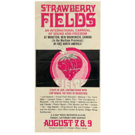 Concert Advertisement <br>1970.08.07 <br>Bowmanville, CA (Mailer)