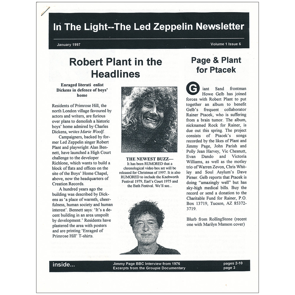 Fanzine <br>In The Light (#06)
