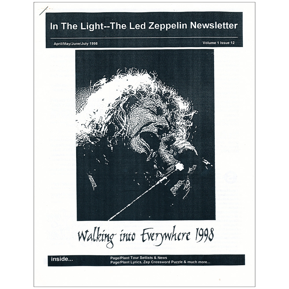 Fanzine <br>In The Light (#12)