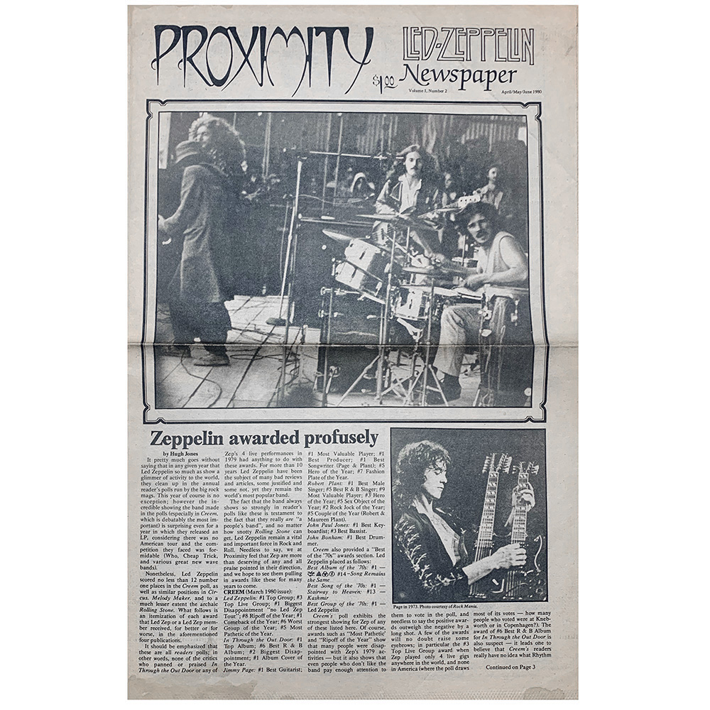Fanzine <br>Proximity (#02)
