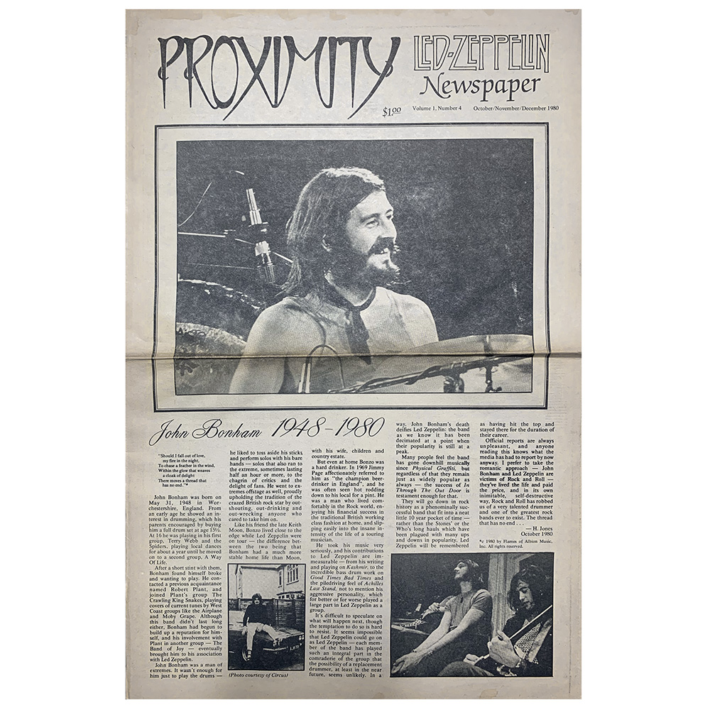 Fanzine <br>Proximity (#04)