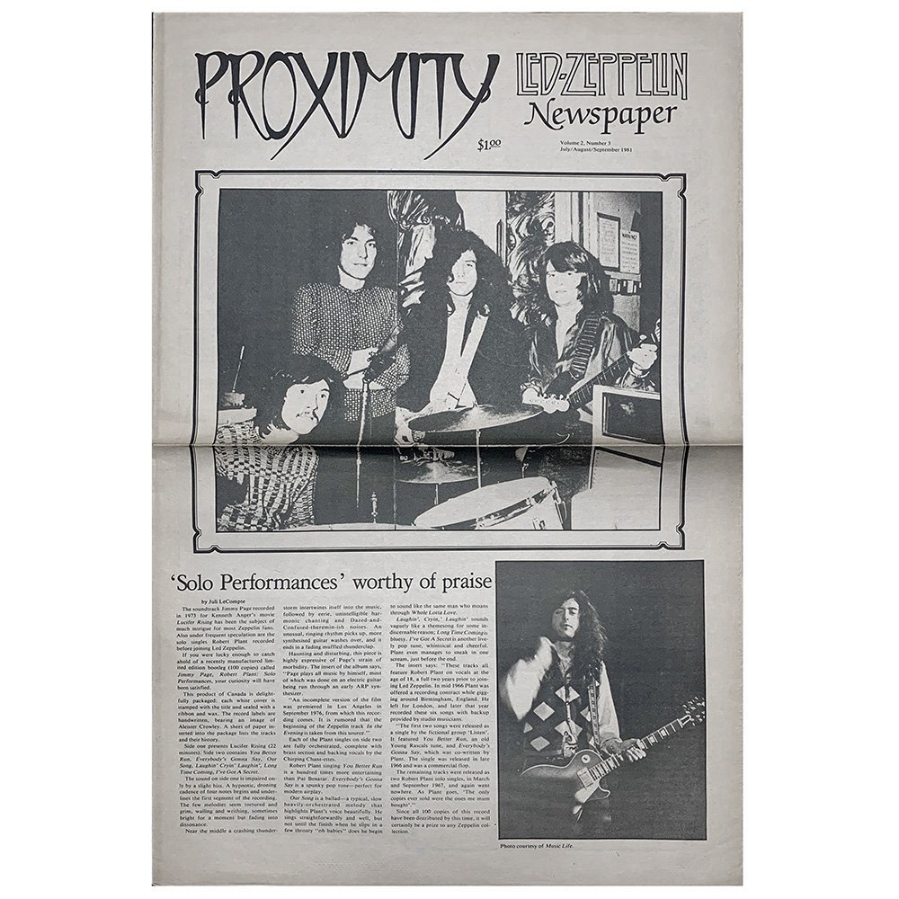 Fanzine <br>Proximity (#07)