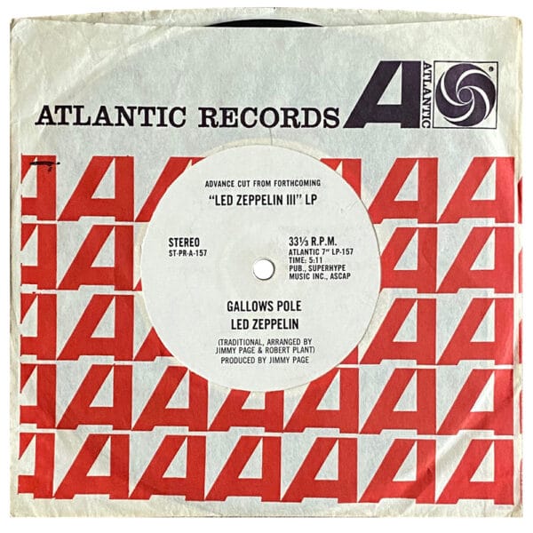 Single <br>USA (PR157) <br>Gallows Pole / Gallows Pole (Promo #2)