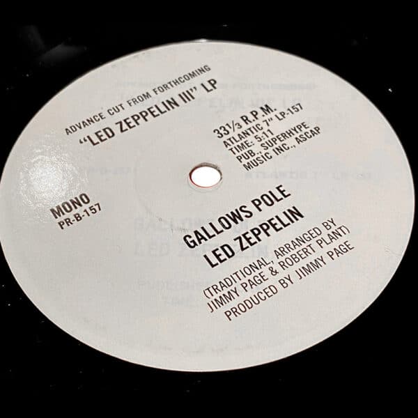 Single <br>USA (PR157) <br>Gallows Pole / Gallows Pole (Promo #2) - Image 4